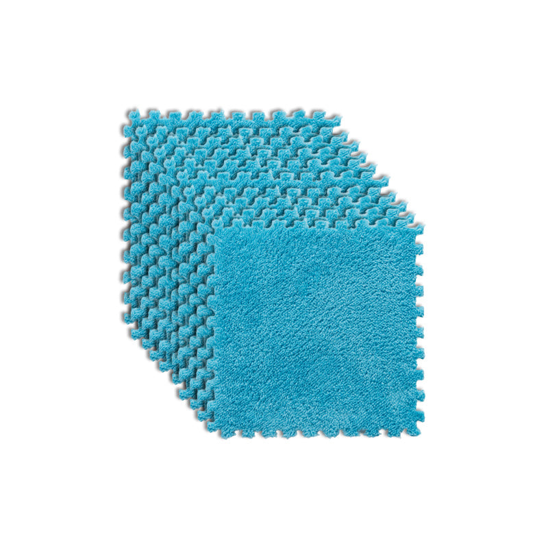 Modern Carpet Tiles Interlocking Square Color Block Carpet Tiles Dark Blue Clearhalo 'Carpet Tiles & Carpet Squares' 'carpet_tiles_carpet_squares' 'Flooring 'Home Improvement' 'home_improvement' 'home_improvement_carpet_tiles_carpet_squares' Walls and Ceiling' 7269180