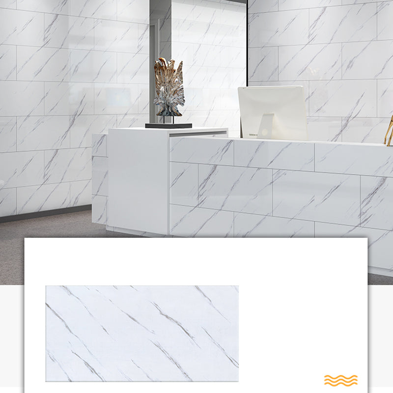 PVC Rectangular 3 Pack 12" X 23" Peel & Stick Mosaic Tile Kitchen and Bathroom Backsplash Clearhalo 'Flooring 'Home Improvement' 'home_improvement' 'home_improvement_peel_stick_blacksplash' 'Peel & Stick Backsplash Tile' 'peel_stick_blacksplash' 'Walls & Ceilings' Walls and Ceiling' 7269207