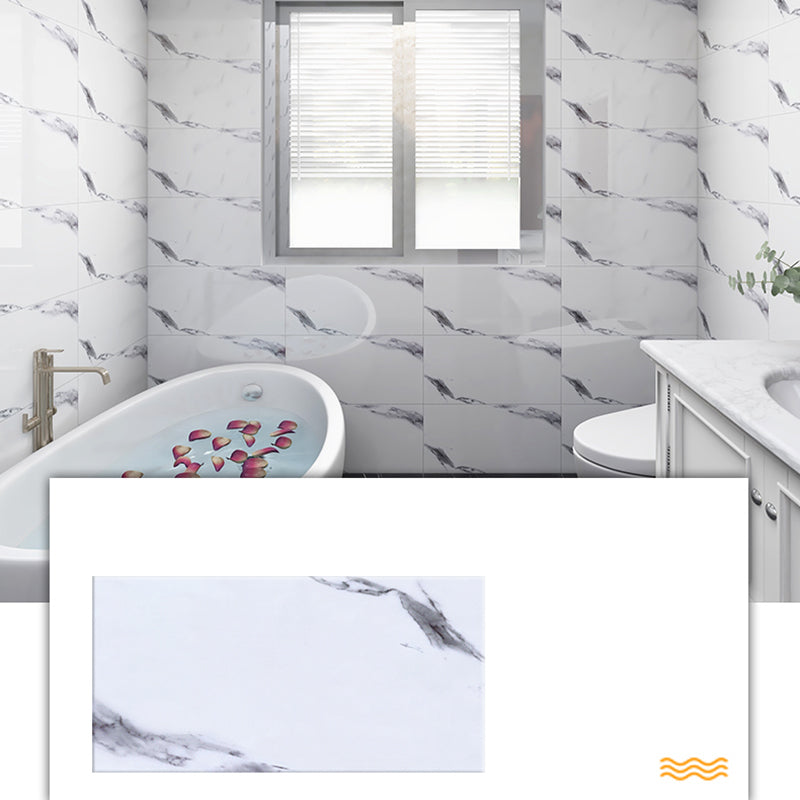 PVC Rectangular 3 Pack 12" X 23" Peel & Stick Mosaic Tile Kitchen and Bathroom Backsplash Clearhalo 'Flooring 'Home Improvement' 'home_improvement' 'home_improvement_peel_stick_blacksplash' 'Peel & Stick Backsplash Tile' 'peel_stick_blacksplash' 'Walls & Ceilings' Walls and Ceiling' 7269209