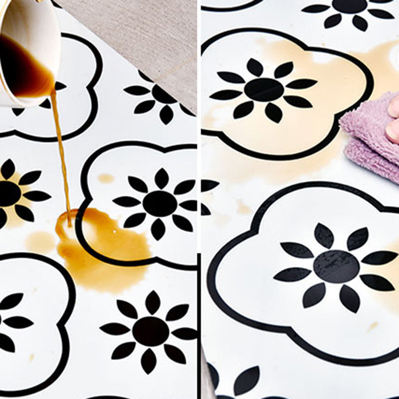 PVC Rectangular 12" X 23" 5-Pack Peel & Stick Mosaic Tile Kitchen and Bathroom Backsplash Clearhalo 'Flooring 'Home Improvement' 'home_improvement' 'home_improvement_peel_stick_blacksplash' 'Peel & Stick Backsplash Tile' 'peel_stick_blacksplash' 'Walls & Ceilings' Walls and Ceiling' 7269238