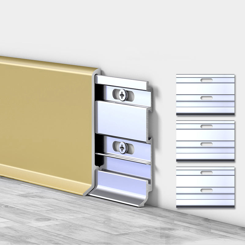 Metal Siding Panel Fade Resistant Waterproof Indoor Tin Backsplash Panel Gold 2.4" Clearhalo 'Flooring 'Home Improvement' 'home_improvement' 'home_improvement_wall_paneling' 'Wall Paneling' 'wall_paneling' 'Walls & Ceilings' Walls and Ceiling' 7269280