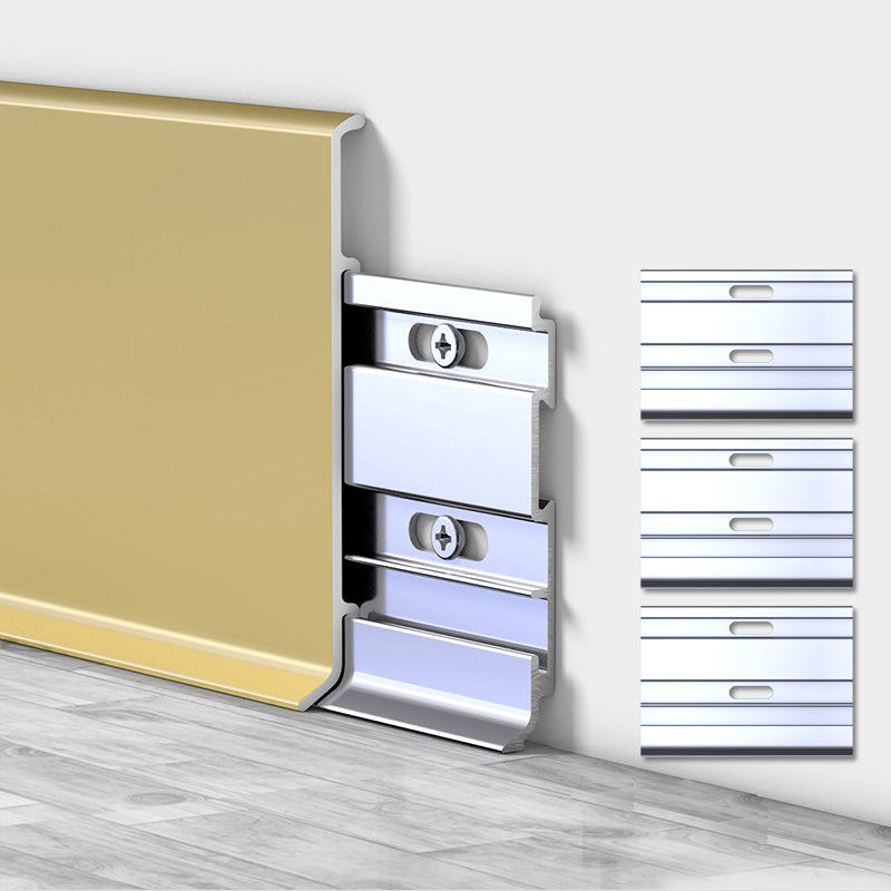 Metal Siding Panel Fade Resistant Waterproof Indoor Tin Backsplash Panel Gold 3.1" Clearhalo 'Flooring 'Home Improvement' 'home_improvement' 'home_improvement_wall_paneling' 'Wall Paneling' 'wall_paneling' 'Walls & Ceilings' Walls and Ceiling' 7269290