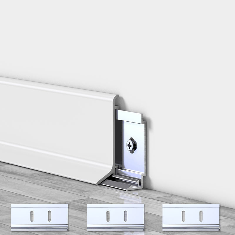 Metal Siding Panel Fade Resistant Waterproof Indoor Tin Backsplash Panel White 1.6" Clearhalo 'Flooring 'Home Improvement' 'home_improvement' 'home_improvement_wall_paneling' 'Wall Paneling' 'wall_paneling' 'Walls & Ceilings' Walls and Ceiling' 7269293