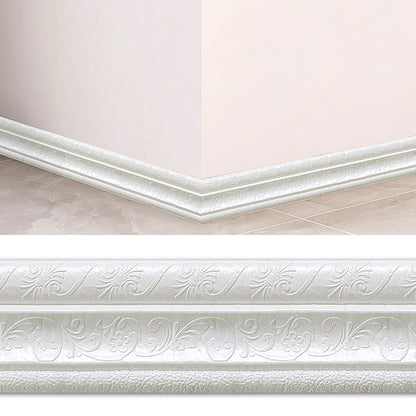 Peel and Stick Siding Panel Waterproof Plastic Scratch Resistant Tin Backsplash White Standard Payment 5-Piece Set Clearhalo 'Flooring 'Home Improvement' 'home_improvement' 'home_improvement_wall_paneling' 'Wall Paneling' 'wall_paneling' 'Walls & Ceilings' Walls and Ceiling' 7269324