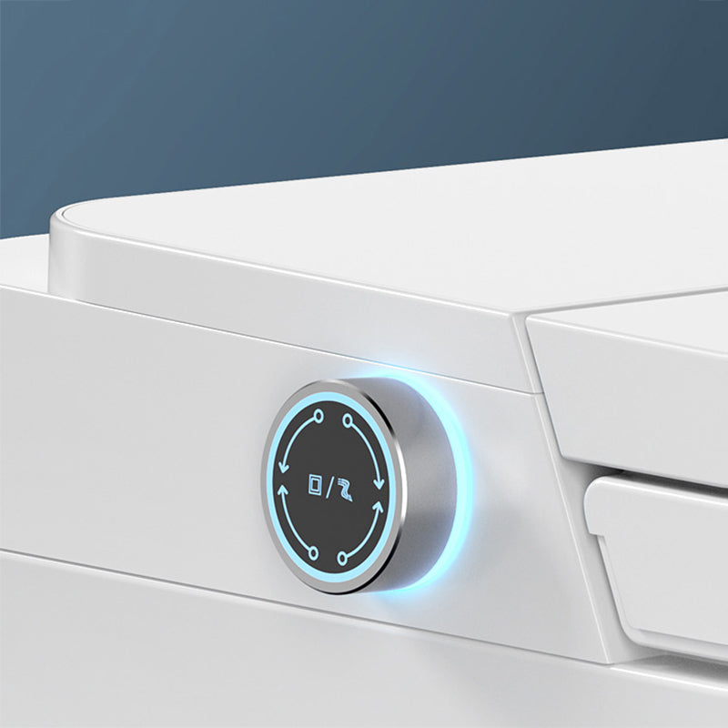 Contemporary Floor Mount Bidet Foot Sensor Elongated White Heated Seat Clearhalo 'Bathroom Remodel & Bathroom Fixtures' 'Bidets' 'Home Improvement' 'home_improvement' 'home_improvement_bidets' 'Toilets & Bidets' 7271244