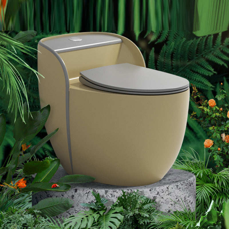 Modern One Piece Flush Toilet Siphon Jet Urine Toilet for Bathroom Clearhalo 'Bathroom Remodel & Bathroom Fixtures' 'Home Improvement' 'home_improvement' 'home_improvement_toilets' 'Toilets & Bidets' 'Toilets' 7271903