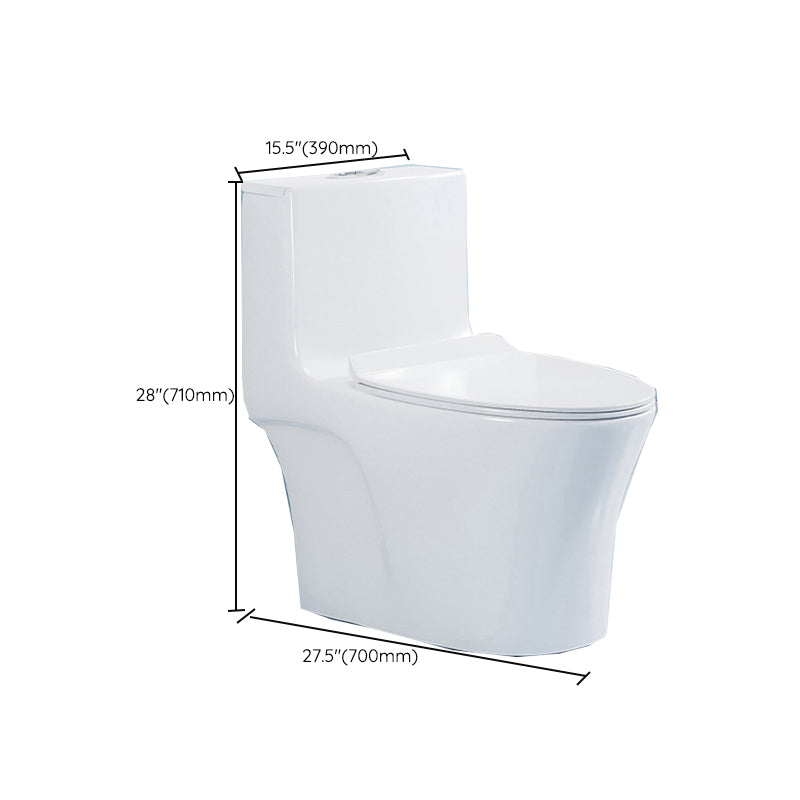 Modern Floor Mounted Flush Toilet White Urine Toilet with Seat for Bathroom Clearhalo 'Bathroom Remodel & Bathroom Fixtures' 'Home Improvement' 'home_improvement' 'home_improvement_toilets' 'Toilets & Bidets' 'Toilets' 7271943