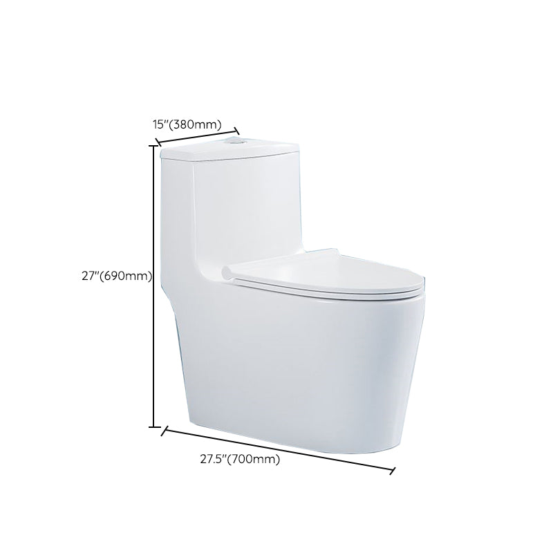 Modern Floor Mounted Flush Toilet White Urine Toilet with Seat for Bathroom Clearhalo 'Bathroom Remodel & Bathroom Fixtures' 'Home Improvement' 'home_improvement' 'home_improvement_toilets' 'Toilets & Bidets' 'Toilets' 7271945