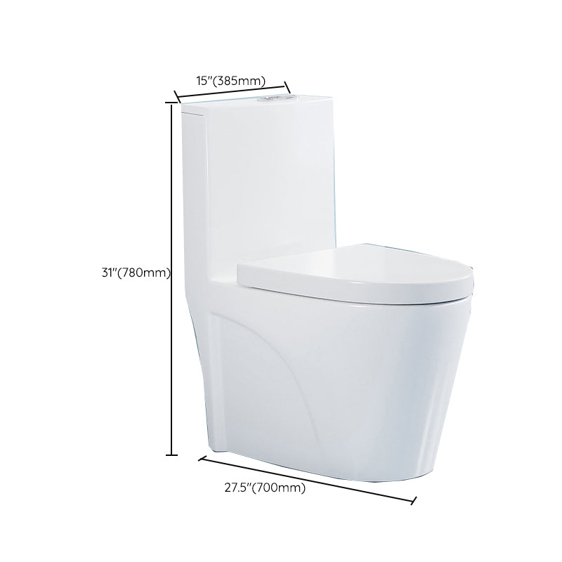 Modern Floor Mounted Flush Toilet White Urine Toilet with Seat for Bathroom Clearhalo 'Bathroom Remodel & Bathroom Fixtures' 'Home Improvement' 'home_improvement' 'home_improvement_toilets' 'Toilets & Bidets' 'Toilets' 7271952