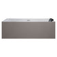 Rectangular Back to Wall Bathtub Antique Finish Soaking Modern Bath Tub Clearhalo 'Bathroom Remodel & Bathroom Fixtures' 'Bathtubs' 'Home Improvement' 'home_improvement' 'home_improvement_bathtubs' 'Showers & Bathtubs' 7274369