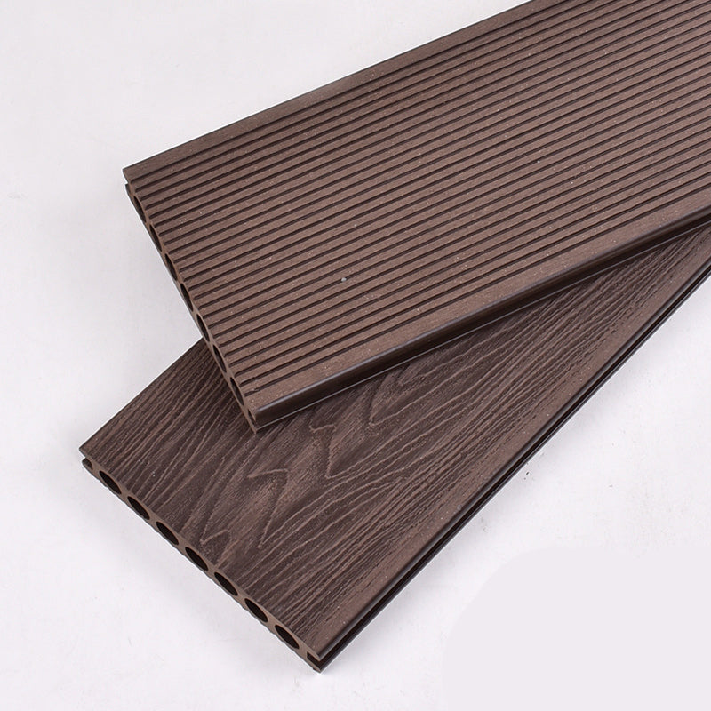 Waterproof Engineered Wood Flooring Modern Flooring Tiles 120-Pack Dark Brown Clearhalo 'Flooring 'Hardwood Flooring' 'hardwood_flooring' 'Home Improvement' 'home_improvement' 'home_improvement_hardwood_flooring' Walls and Ceiling' 7274388