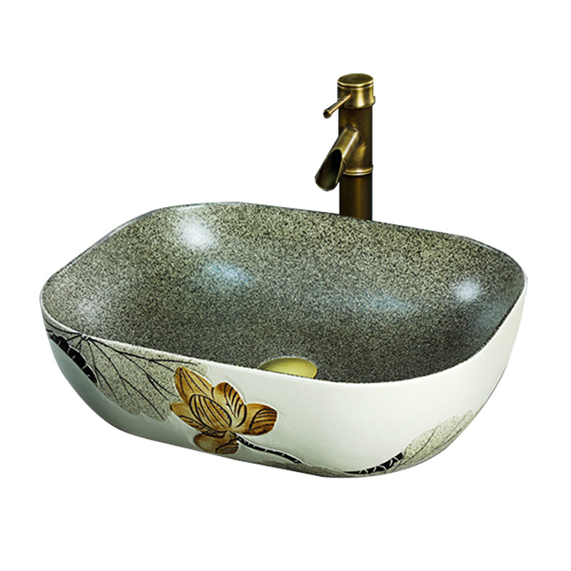 Porcelain Vessel Bathroom Sink Modern No Craftsmanship Vessel Bathroom Sink Only Clearhalo 'Bathroom Remodel & Bathroom Fixtures' 'Bathroom Sinks & Faucet Components' 'Bathroom Sinks' 'bathroom_sink' 'Home Improvement' 'home_improvement' 'home_improvement_bathroom_sink' 7274624