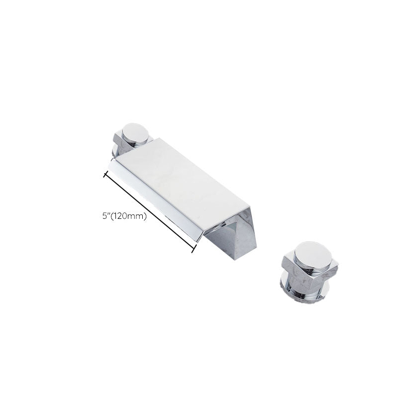 Traditional Roman Tub Faucet Set Copper Fixed Deck-Mount with Handles Clearhalo 'Bathroom Remodel & Bathroom Fixtures' 'Bathtub Faucets' 'bathtub_faucets' 'Home Improvement' 'home_improvement' 'home_improvement_bathtub_faucets' 7274758