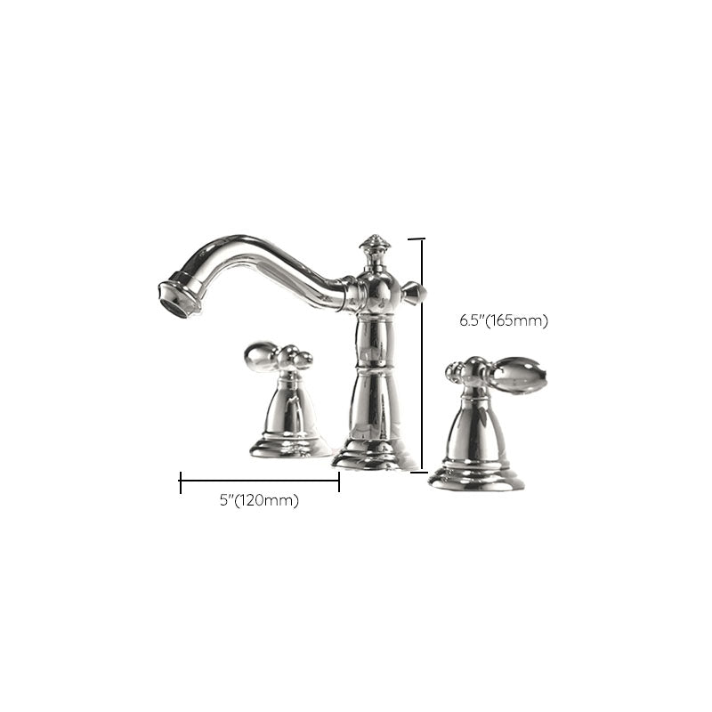 Traditional Roman Tub Faucet Set Copper Fixed Deck-Mount with Handles Clearhalo 'Bathroom Remodel & Bathroom Fixtures' 'Bathtub Faucets' 'bathtub_faucets' 'Home Improvement' 'home_improvement' 'home_improvement_bathtub_faucets' 7274763