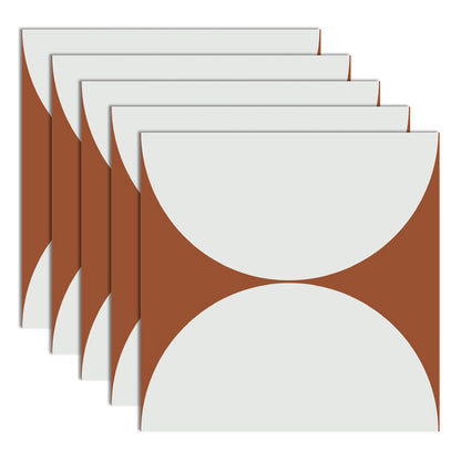 Modern Style Floor Tile Scratch Resistant Geometric Pattern Straight Edge Floor Tile White-Saffron Clearhalo 'Floor Tiles & Wall Tiles' 'floor_tiles_wall_tiles' 'Flooring 'Home Improvement' 'home_improvement' 'home_improvement_floor_tiles_wall_tiles' Walls and Ceiling' 7274810