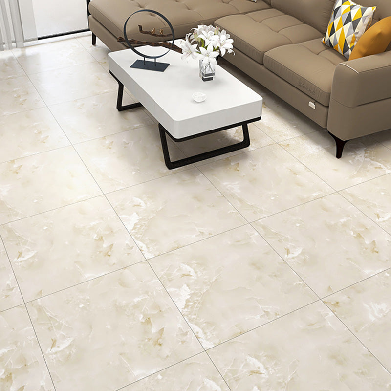 Home Vinyl Flooring Peel and Stick Marble Print Square PVC Flooring for Living Room Clearhalo 'Flooring 'Home Improvement' 'home_improvement' 'home_improvement_vinyl_flooring' 'Vinyl Flooring' 'vinyl_flooring' Walls and Ceiling' 7274938