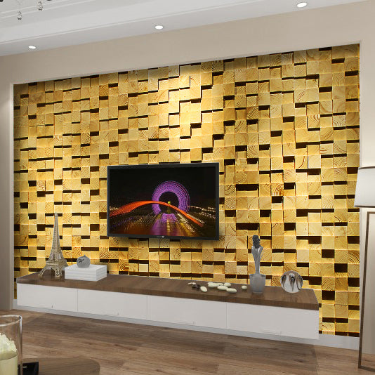 Wood Mosaic Paneling Shiplap Glue Down Indoor Contemporary Wall Paneling Clearhalo 'Flooring 'Home Improvement' 'home_improvement' 'home_improvement_wall_paneling' 'Wall Paneling' 'wall_paneling' 'Walls & Ceilings' Walls and Ceiling' 7275130