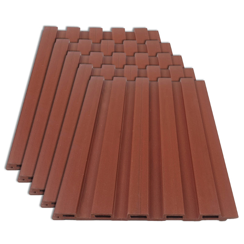 Traditional Wall Access Panel Wood Staple Waterproof Wall Plank Red Wood Clearhalo 'Flooring 'Home Improvement' 'home_improvement' 'home_improvement_wall_paneling' 'Wall Paneling' 'wall_paneling' 'Walls & Ceilings' Walls and Ceiling' 7275151
