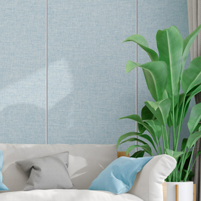 Modern Style Waterproof Wall Paneling Living Room PVC Wall Paneling Light Blue Clearhalo 'Flooring 'Home Improvement' 'home_improvement' 'home_improvement_wall_paneling' 'Wall Paneling' 'wall_paneling' 'Walls & Ceilings' Walls and Ceiling' 7275176