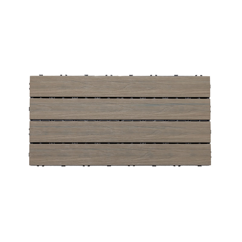 Tradition Square Wood Tile Wire Brushed Brown Engineered Wood for Patio Garden Distressed Wood 1' x 2' Clearhalo 'Flooring 'Hardwood Flooring' 'hardwood_flooring' 'Home Improvement' 'home_improvement' 'home_improvement_hardwood_flooring' Walls and Ceiling' 7275187