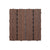 Tradition Square Wood Tile Wire Brushed Brown Engineered Wood for Patio Garden Walnut 12" x 12" Clearhalo 'Flooring 'Hardwood Flooring' 'hardwood_flooring' 'Home Improvement' 'home_improvement' 'home_improvement_hardwood_flooring' Walls and Ceiling' 7275198