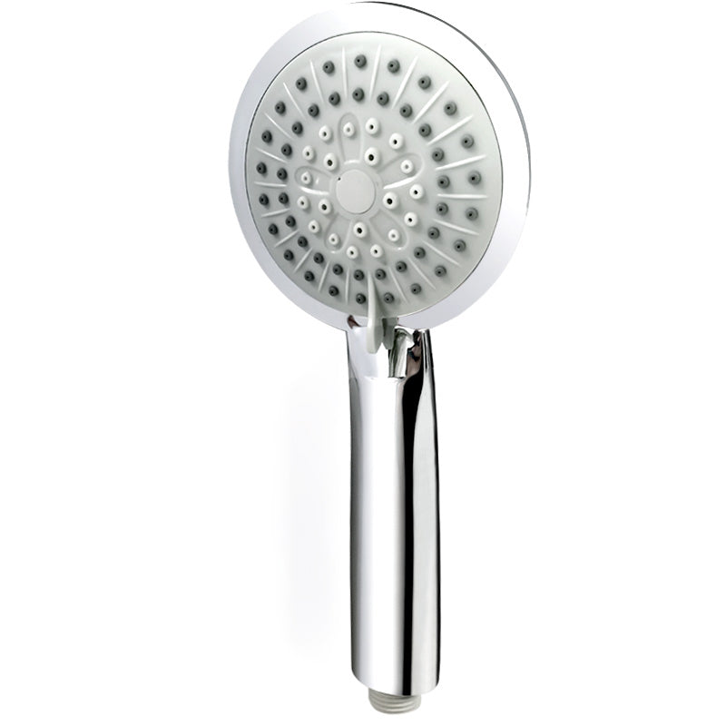 Contemporary Handheld Shower Head Adjustable Spray Pattern Silver Shower Head Hand Shower 5 Hose not included Clearhalo 'Bathroom Remodel & Bathroom Fixtures' 'Home Improvement' 'home_improvement' 'home_improvement_shower_heads' 'Shower Heads' 'shower_heads' 'Showers & Bathtubs Plumbing' 'Showers & Bathtubs' 7276281