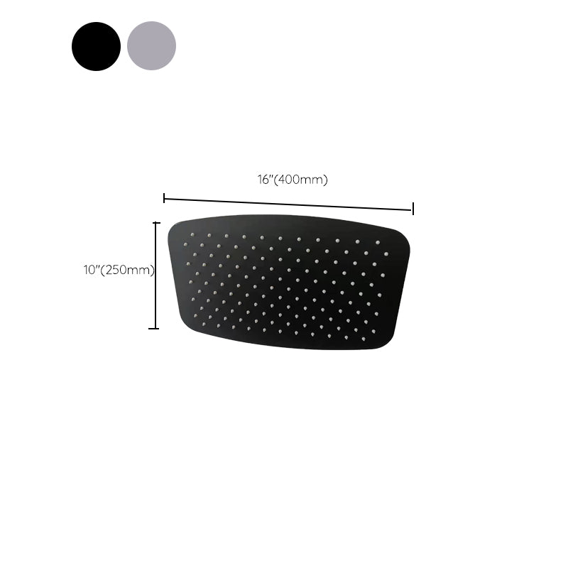 304 Stainless Steel Showerhead Standard Spray Pattern Fixed Shower Head Clearhalo 'Bathroom Remodel & Bathroom Fixtures' 'Home Improvement' 'home_improvement' 'home_improvement_shower_heads' 'Shower Heads' 'shower_heads' 'Showers & Bathtubs Plumbing' 'Showers & Bathtubs' 7276337