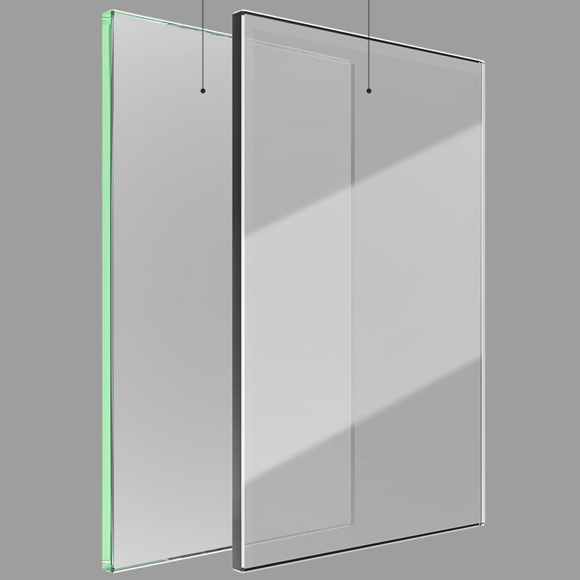 Black and Silver Neo-Angle Shower Enclosure Tempered Glass Shower Enclosure Clearhalo 'Bathroom Remodel & Bathroom Fixtures' 'Home Improvement' 'home_improvement' 'home_improvement_shower_stalls_enclosures' 'Shower Stalls & Enclosures' 'shower_stalls_enclosures' 'Showers & Bathtubs' 7276435