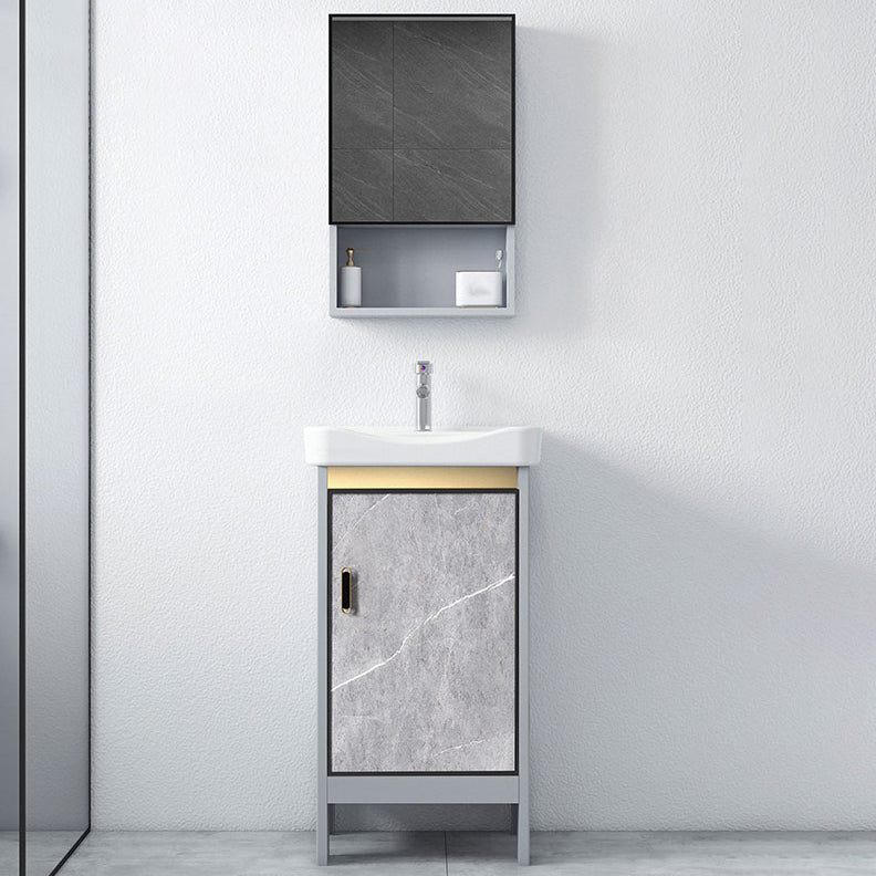 Modern Bathroom Sink Vanity Freestanding Faucet Included Bathroom Vanity Set Clearhalo 'Bathroom Remodel & Bathroom Fixtures' 'Bathroom Vanities' 'bathroom_vanities' 'Home Improvement' 'home_improvement' 'home_improvement_bathroom_vanities' 7276625