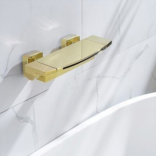 Modern Shower Faucet Brass Handheld Shower Head Wall Mounted Shower Trim Gold 1 Clearhalo 'Bathroom Remodel & Bathroom Fixtures' 'Home Improvement' 'home_improvement' 'home_improvement_shower_faucets' 'Shower Faucets & Systems' 'shower_faucets' 'Showers & Bathtubs Plumbing' 'Showers & Bathtubs' 7277602