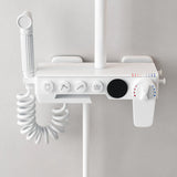 Modern Shower Set Dual Shower Head Slide Bar Included Shower Head Combo Clearhalo 'Bathroom Remodel & Bathroom Fixtures' 'Home Improvement' 'home_improvement' 'home_improvement_shower_faucets' 'Shower Faucets & Systems' 'shower_faucets' 'Showers & Bathtubs Plumbing' 'Showers & Bathtubs' 7277626