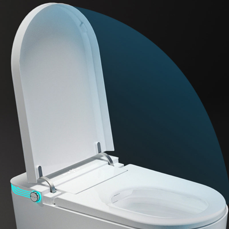 Modern Floor Mounted Toilet Bowl Siphon Jet All In One Flush Toilet Clearhalo 'Bathroom Remodel & Bathroom Fixtures' 'Home Improvement' 'home_improvement' 'home_improvement_toilets' 'Toilets & Bidets' 'Toilets' 7277998
