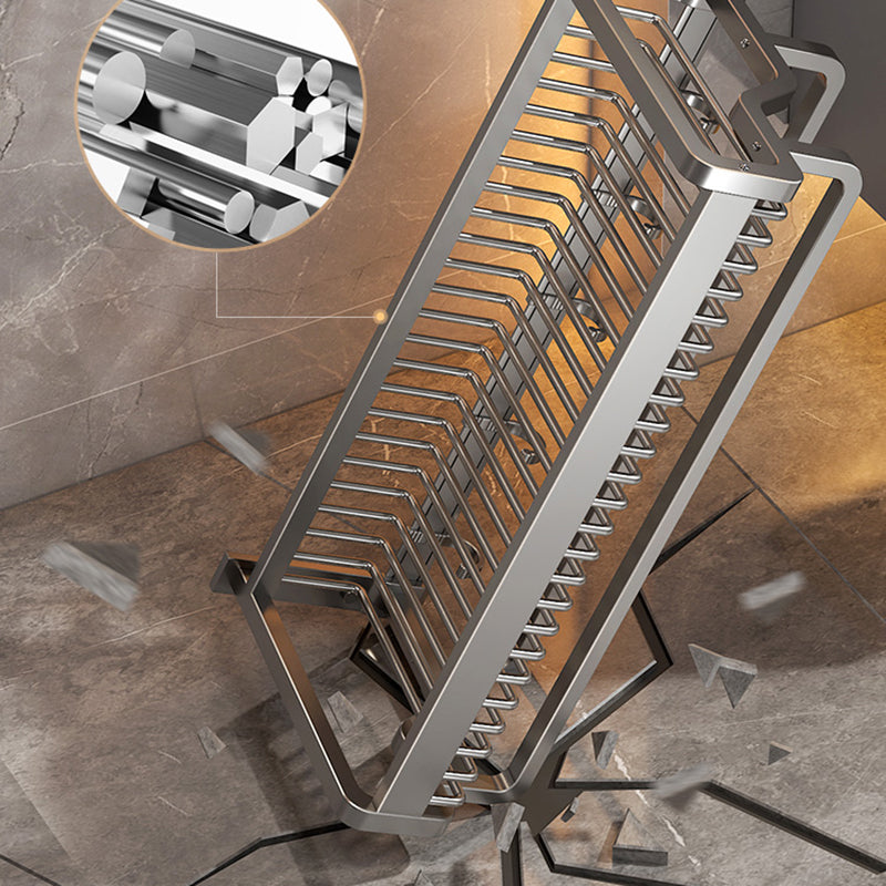 Modern Bathroom Hardware Set Grey Metal Bathroom Accessory Kit Anti-corrosion Clearhalo 'Bathroom Hardware Sets' 'Bathroom Hardware' 'Bathroom Remodel & Bathroom Fixtures' 'bathroom_hardware_sets' 'Home Improvement' 'home_improvement' 'home_improvement_bathroom_hardware_sets' 7279087