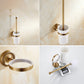 Traditional Bathroom Hardware Set Gold Metal Bathroom Accessory Kit Clearhalo 'Bathroom Hardware Sets' 'Bathroom Hardware' 'Bathroom Remodel & Bathroom Fixtures' 'bathroom_hardware_sets' 'Home Improvement' 'home_improvement' 'home_improvement_bathroom_hardware_sets' 7279110
