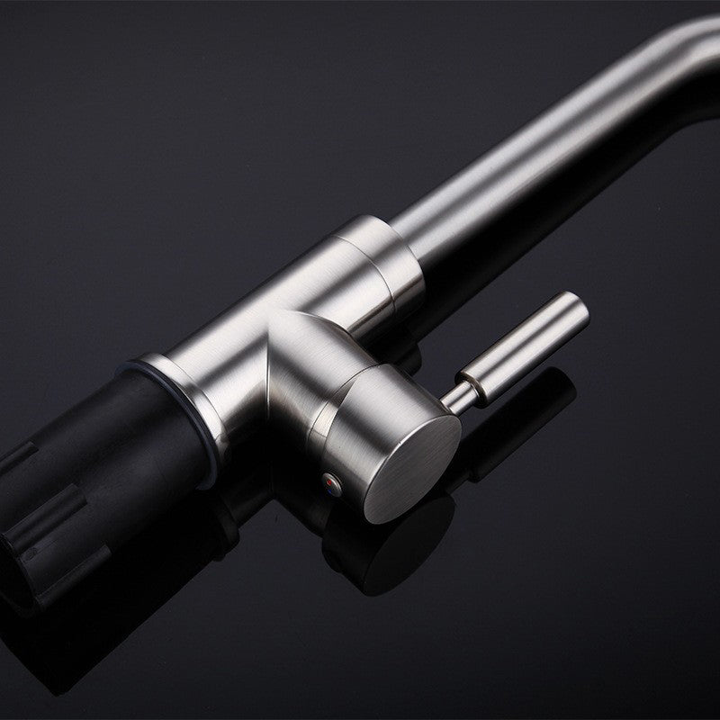 Modern Lead Free Water Filler One Handle High Arch Kitchen Faucet Clearhalo 'Home Improvement' 'home_improvement' 'home_improvement_kitchen_faucets' 'Kitchen Faucets' 'Kitchen Remodel & Kitchen Fixtures' 'Kitchen Sinks & Faucet Components' 'kitchen_faucets' 7279535