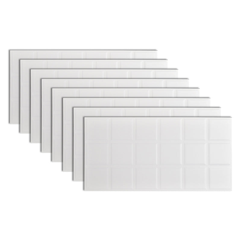 Modern Style Wall Tile Straight Edge Rectangle Waterproof Wall Tile White Inner Clearhalo 'Floor Tiles & Wall Tiles' 'floor_tiles_wall_tiles' 'Flooring 'Home Improvement' 'home_improvement' 'home_improvement_floor_tiles_wall_tiles' Walls and Ceiling' 7279766