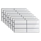 Modern Style Wall Tile Straight Edge Rectangle Waterproof Wall Tile White-Black Clearhalo 'Floor Tiles & Wall Tiles' 'floor_tiles_wall_tiles' 'Flooring 'Home Improvement' 'home_improvement' 'home_improvement_floor_tiles_wall_tiles' Walls and Ceiling' 7279782