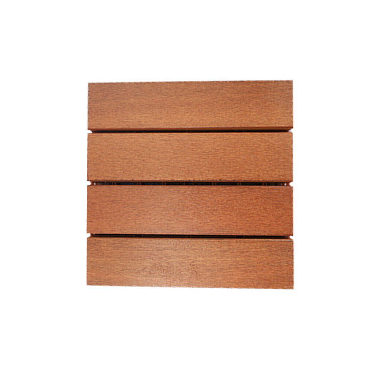 Classics Laminate Flooring Wood Click-Lock Waterproof Attached Underlayment Laminate Floor 12" x 12" Walnut Clearhalo 'Flooring 'Home Improvement' 'home_improvement' 'home_improvement_laminate_flooring' 'Laminate Flooring' 'laminate_flooring' Walls and Ceiling' 7279825