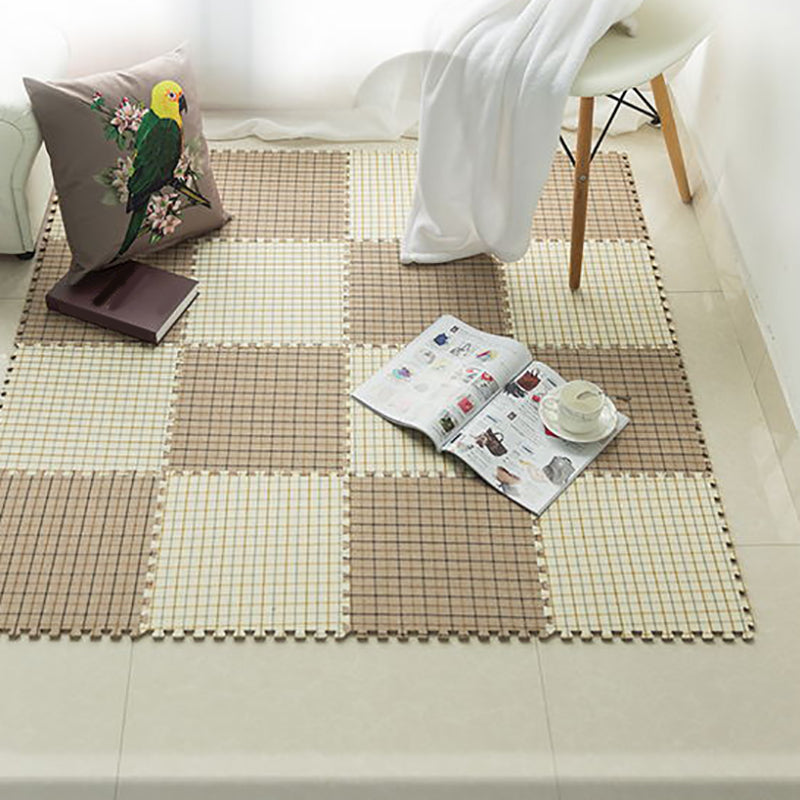 Non-Skid Carpet Tiles Indoor Interlocking Carpet Tiles with Scratch Resistant Clearhalo 'Carpet Tiles & Carpet Squares' 'carpet_tiles_carpet_squares' 'Flooring 'Home Improvement' 'home_improvement' 'home_improvement_carpet_tiles_carpet_squares' Walls and Ceiling' 7279907