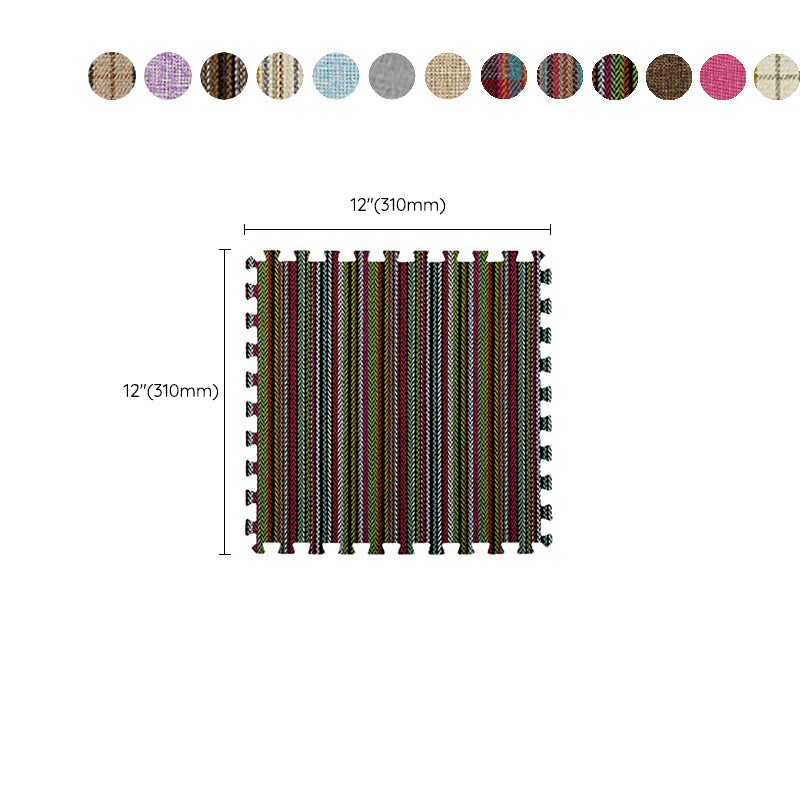 Non-Skid Carpet Tiles Indoor Interlocking Carpet Tiles with Scratch Resistant Clearhalo 'Carpet Tiles & Carpet Squares' 'carpet_tiles_carpet_squares' 'Flooring 'Home Improvement' 'home_improvement' 'home_improvement_carpet_tiles_carpet_squares' Walls and Ceiling' 7279928