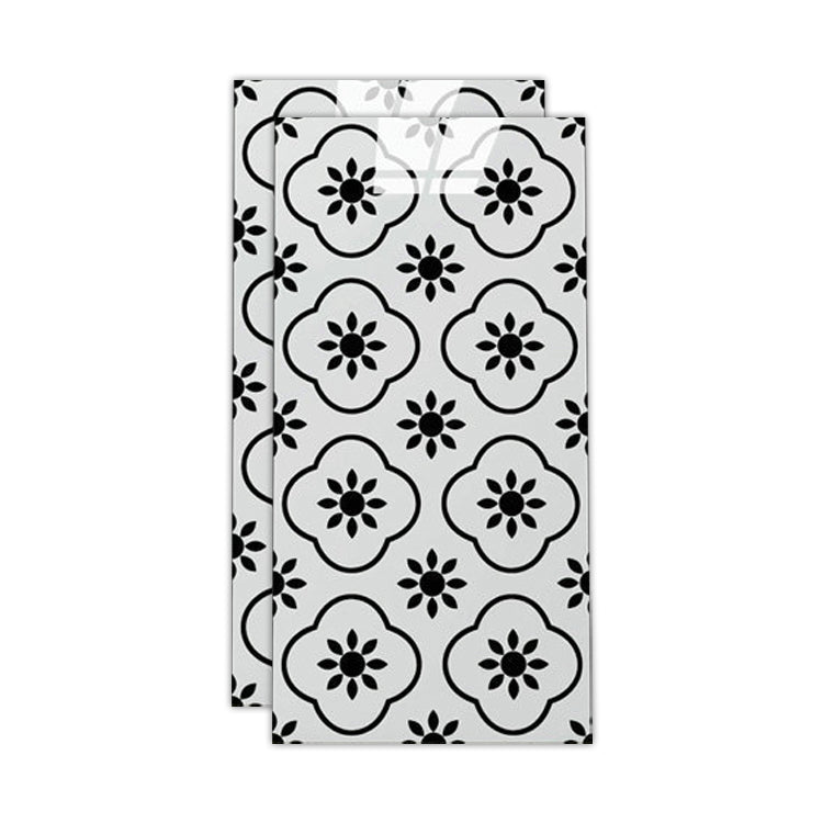 Floor Wall Tile Marble Pattern Wallpaper Rectangular Bathroom Kitchen Wallpaper Distressed White 1' x 2' Clearhalo 'Flooring 'Home Improvement' 'home_improvement' 'home_improvement_peel_stick_blacksplash' 'Peel & Stick Backsplash Tile' 'peel_stick_blacksplash' 'Walls & Ceilings' Walls and Ceiling' 7279961