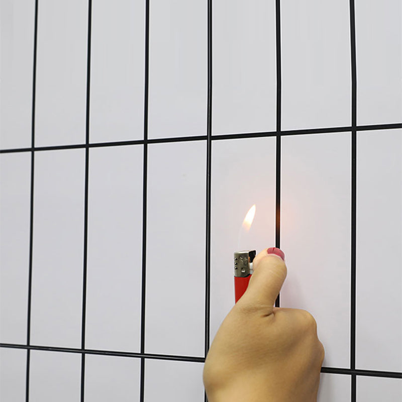 Tile-Peel & Stick Rectangle White Plastic Waterproof Tile-Peel & Stick for Shower 10 Pack Clearhalo 'Flooring 'Home Improvement' 'home_improvement' 'home_improvement_peel_stick_blacksplash' 'Peel & Stick Backsplash Tile' 'peel_stick_blacksplash' 'Walls & Ceilings' Walls and Ceiling' 7279974