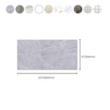 PVC Tile Peel and Stick Tile Kitchen Waterproof Backsplash Peel and Stick Wall Tile Clearhalo 'Flooring 'Home Improvement' 'home_improvement' 'home_improvement_peel_stick_blacksplash' 'Peel & Stick Backsplash Tile' 'peel_stick_blacksplash' 'Walls & Ceilings' Walls and Ceiling' 7280173