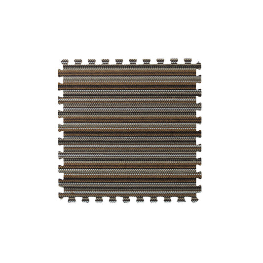 Basic Carpet Tiles Interlocking Stripe Pattern Square Carpet Tiles Clearhalo 'Carpet Tiles & Carpet Squares' 'carpet_tiles_carpet_squares' 'Flooring 'Home Improvement' 'home_improvement' 'home_improvement_carpet_tiles_carpet_squares' Walls and Ceiling' 7280542