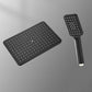 Shower Combo 3 Settings Adjustable Spray Pattern Handheld Shower Head Black Handheld Shower & Large Shower Head Clearhalo 'Bathroom Remodel & Bathroom Fixtures' 'Home Improvement' 'home_improvement' 'home_improvement_shower_heads' 'Shower Heads' 'shower_heads' 'Showers & Bathtubs Plumbing' 'Showers & Bathtubs' 7281412