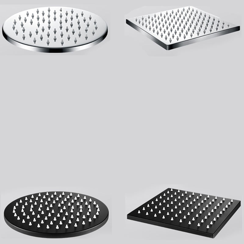 304 Stainless Steel Shower Head Standard Spray Pattern Large Shower Head Clearhalo 'Bathroom Remodel & Bathroom Fixtures' 'Home Improvement' 'home_improvement' 'home_improvement_shower_heads' 'Shower Heads' 'shower_heads' 'Showers & Bathtubs Plumbing' 'Showers & Bathtubs' 7281435