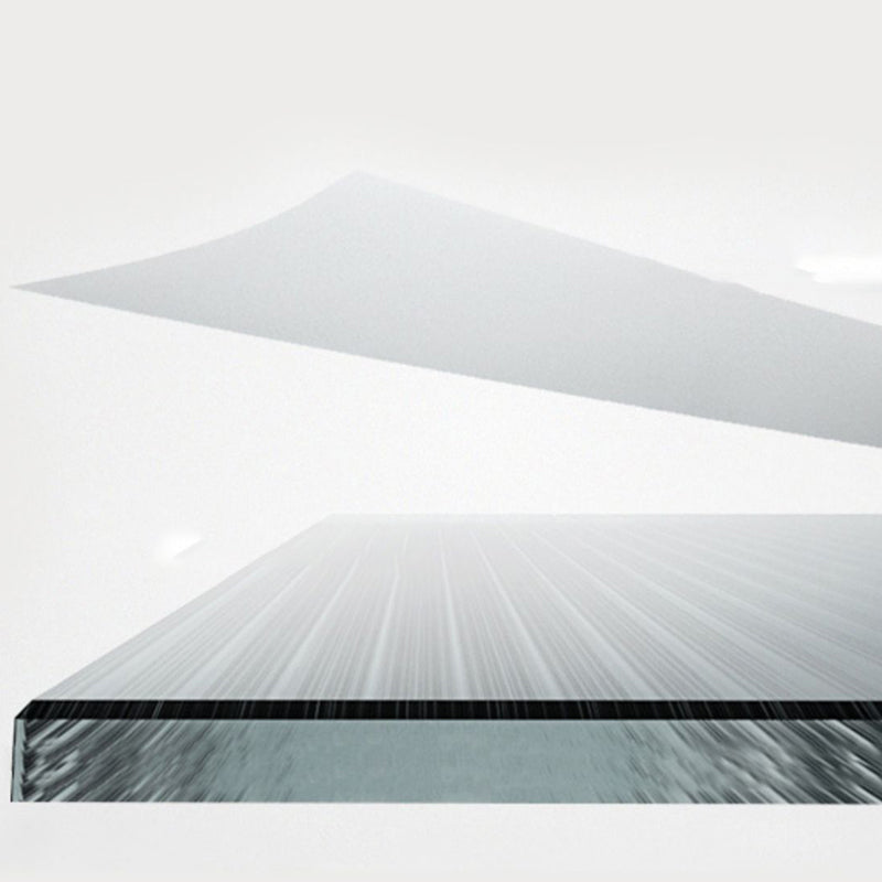 Framed Neo-Angle Shower Enclosure Single Sliding Shower Enclosure with Header Clearhalo 'Bathroom Remodel & Bathroom Fixtures' 'Home Improvement' 'home_improvement' 'home_improvement_shower_stalls_enclosures' 'Shower Stalls & Enclosures' 'shower_stalls_enclosures' 'Showers & Bathtubs' 7281540