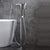 Floor Standing Bathroom Faucet Handheld Shower Bathtub Faucet Bright Silver Round Tube Clearhalo 'Bathroom Remodel & Bathroom Fixtures' 'Bathtub Faucets' 'bathtub_faucets' 'Home Improvement' 'home_improvement' 'home_improvement_bathtub_faucets' 7282967