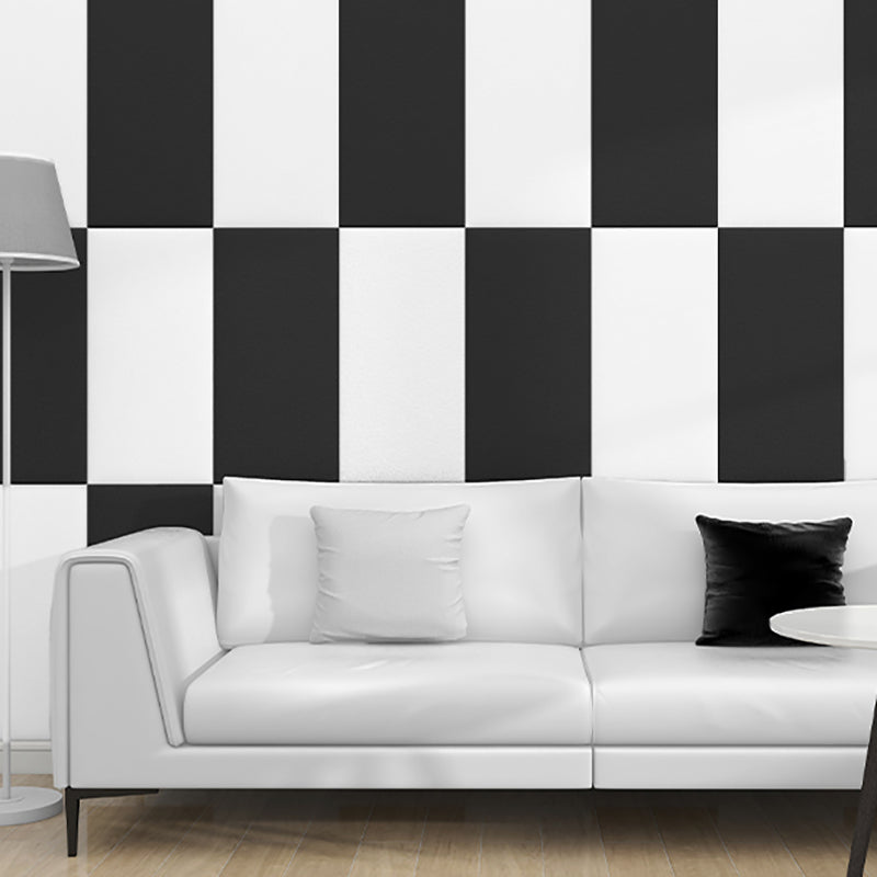 Modern Style Wall Paneling Peel and Stick Wall Paneling with Upholstered Clearhalo 'Flooring 'Home Improvement' 'home_improvement' 'home_improvement_wall_paneling' 'Wall Paneling' 'wall_paneling' 'Walls & Ceilings' Walls and Ceiling' 7283018