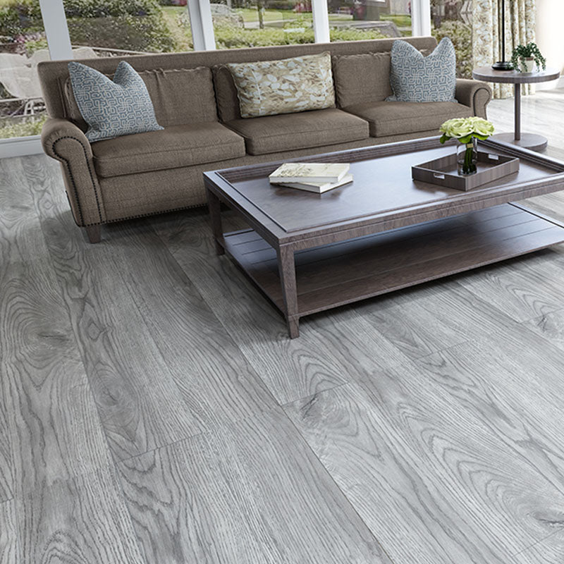 Indoor SPC Flooring Vinyl Wooden Wooden Effect Peel and Stick Flooring Vinyl Heather Gray Clearhalo 'Flooring 'Home Improvement' 'home_improvement' 'home_improvement_vinyl_flooring' 'Vinyl Flooring' 'vinyl_flooring' Walls and Ceiling' 7283088